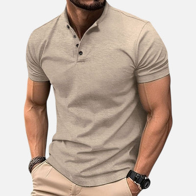 Mivora London | Men's Elegant Casual Polo Shirt With Classic Collar