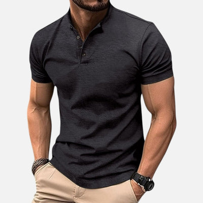 Mivora London | Men's Elegant Casual Polo Shirt With Classic Collar