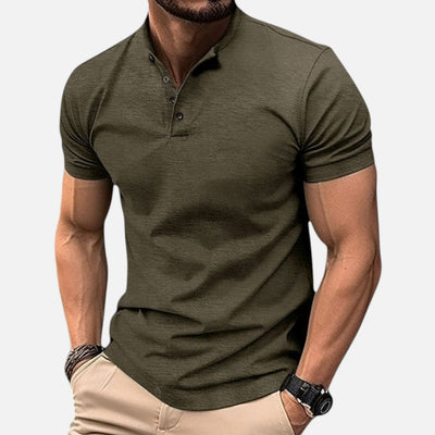 Mivora London | Men's Elegant Casual Polo Shirt With Classic Collar