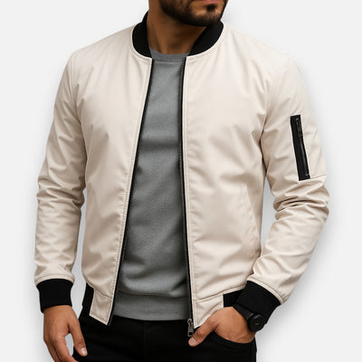 Mivora London | Men’s Trendy Slim Fit Bomber Jacket