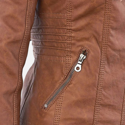 Mivora London | Women’s Hooded Jacket – Classic Style for Every Season