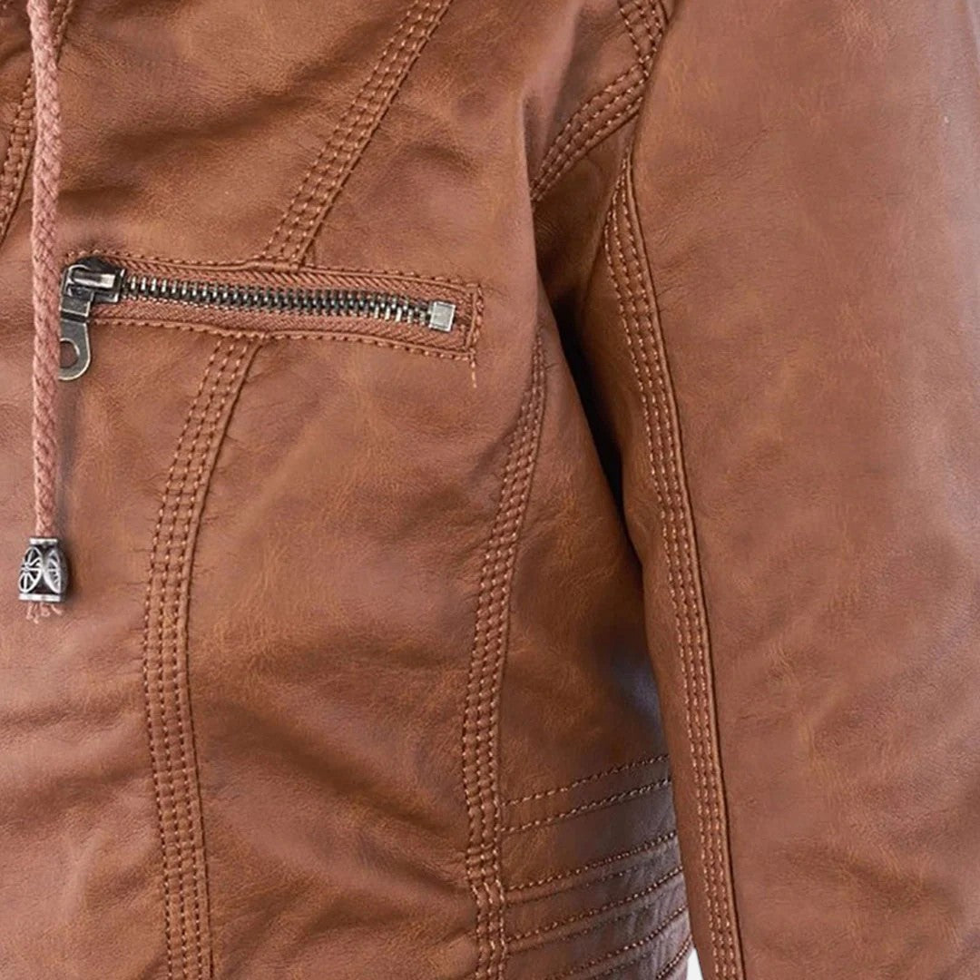 Mivora London | Women’s Hooded Jacket – Classic Style for Every Season