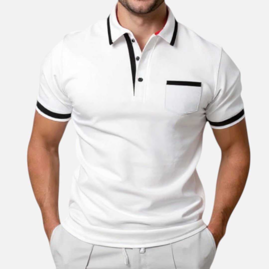 Mivora London | Men's Elegant Slim Fit Polo Shirt