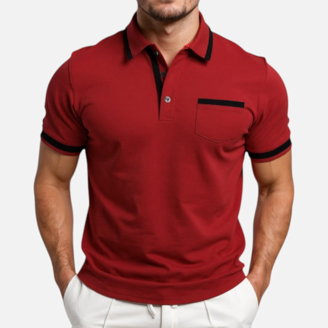 Mivora London | Men's Elegant Slim Fit Polo Shirt
