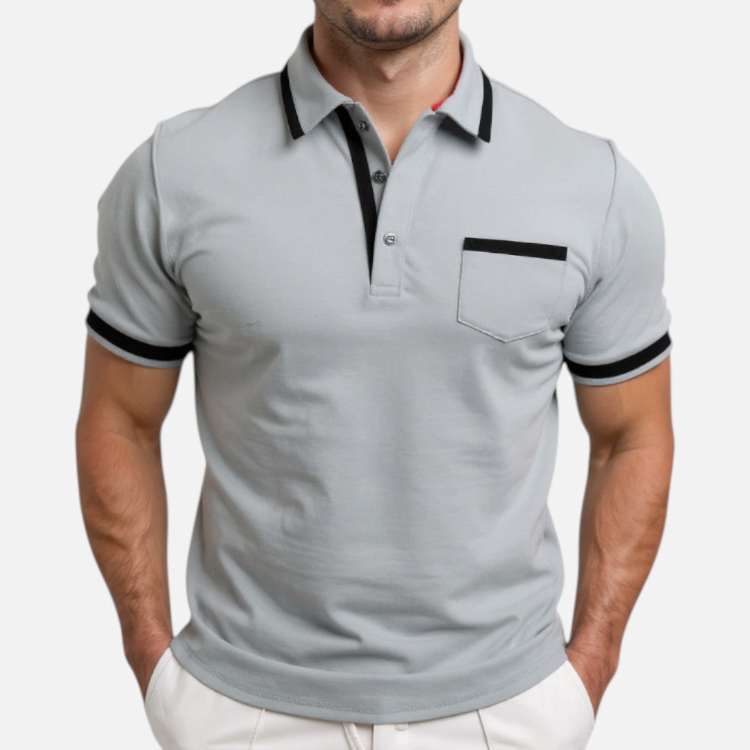 Mivora London | Men's Elegant Slim Fit Polo Shirt