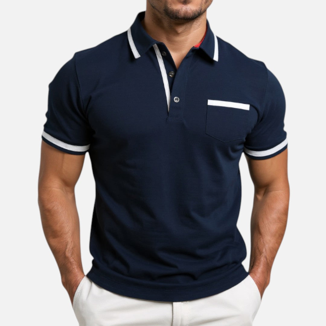 Mivora London | Men's Elegant Slim Fit Polo Shirt