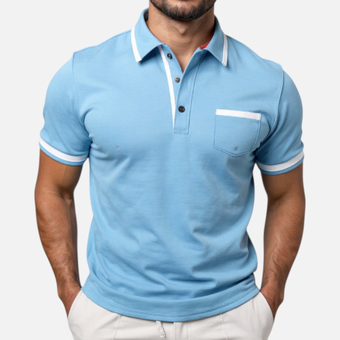 Mivora London | Men's Elegant Slim Fit Polo Shirt