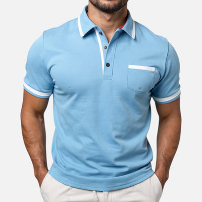 Mivora London | Men's Elegant Slim Fit Polo Shirt