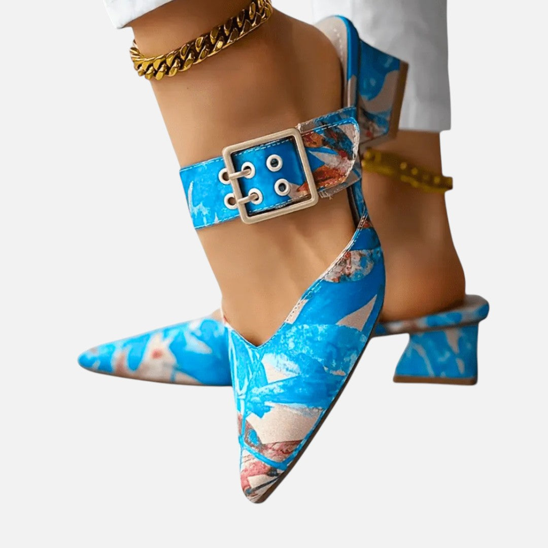 Mivora London | Women's Comfort Heeled Shoes With Supportive Insole and Elegant Design