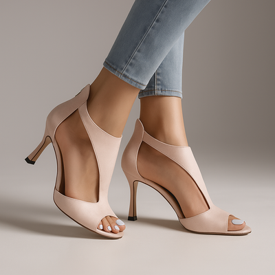 Mivora London | Women’s Elegant Heeled Sandals with Gentle Support