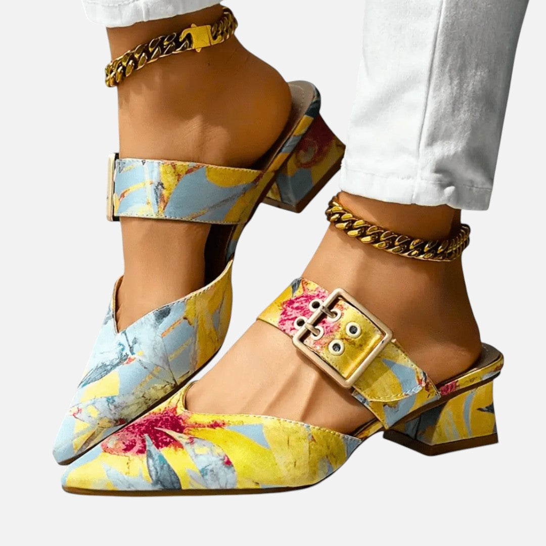 Mivora London | Women's Comfort Heeled Shoes With Supportive Insole and Elegant Design