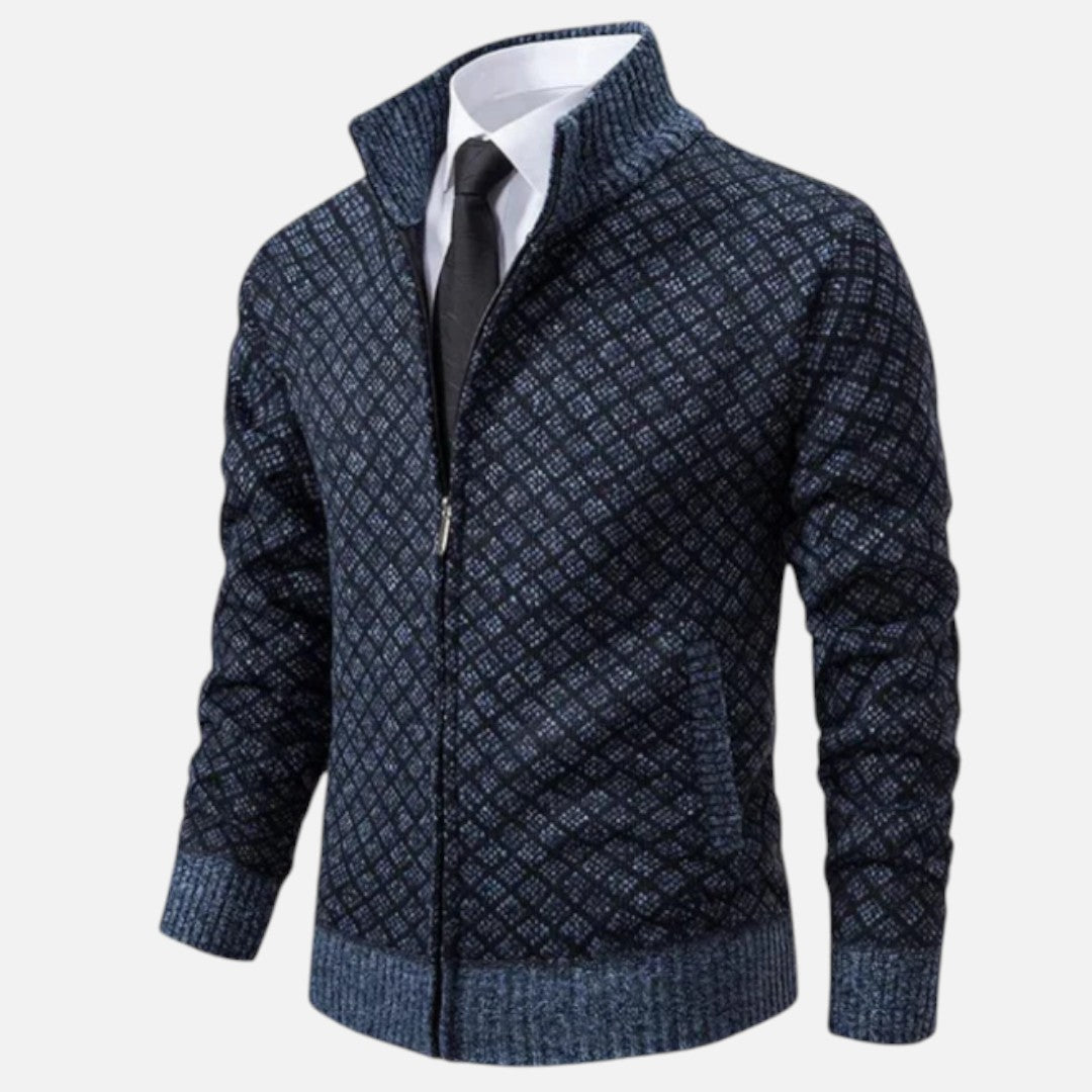 Mivora London | Men’s Slim Fit Turtleneck Vest