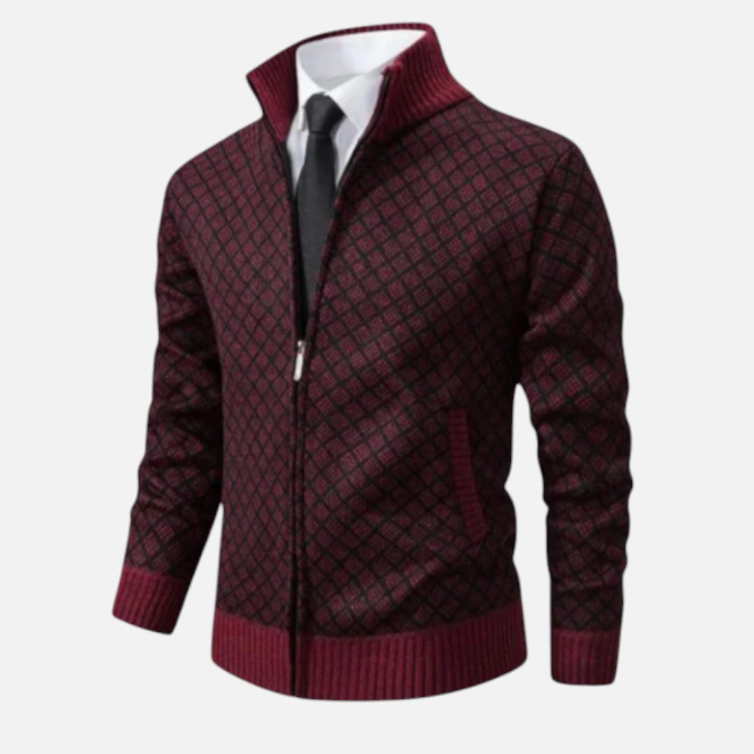 Mivora London | Men’s Slim Fit Turtleneck Vest