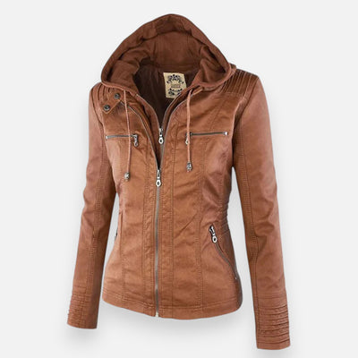 Mivora London | Women’s Hooded Jacket – Classic Style for Every Season