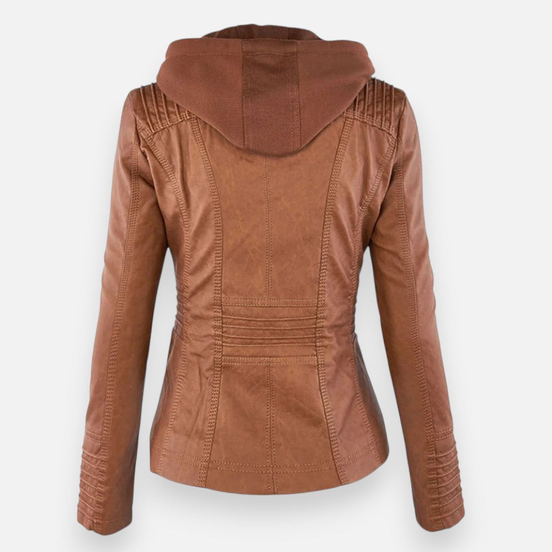 Mivora London | Women’s Hooded Jacket – Classic Style for Every Season