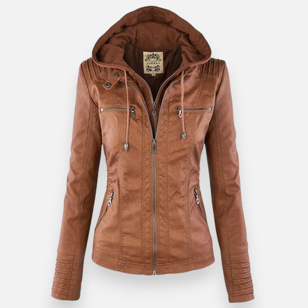 Mivora London | Women’s Hooded Jacket – Classic Style for Every Season