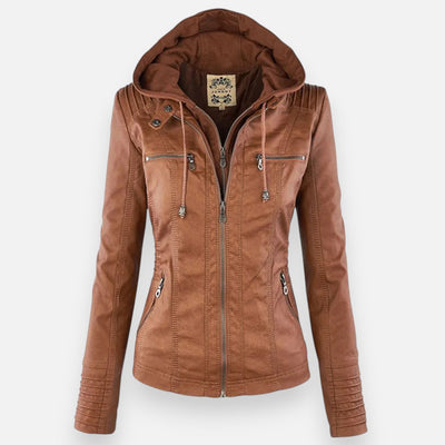 Mivora London | Women’s Hooded Jacket – Classic Style for Every Season
