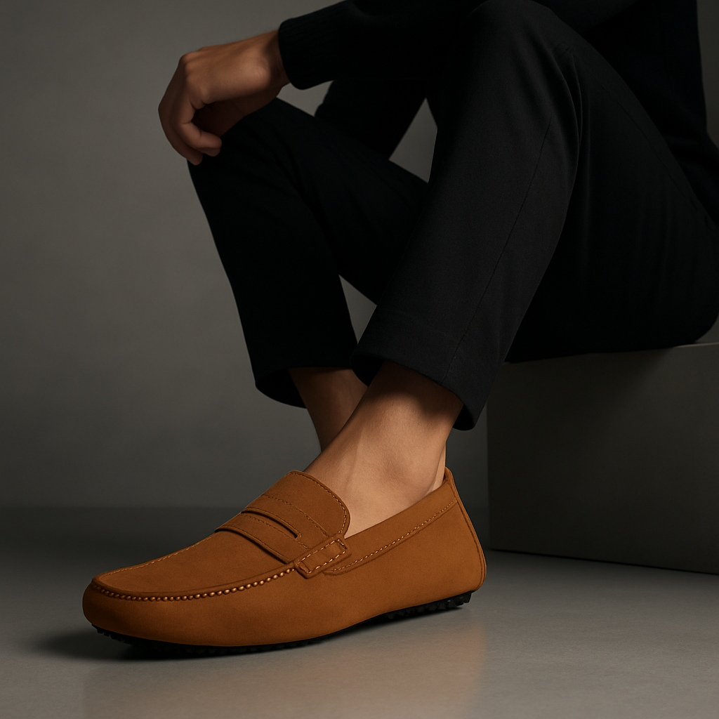Mivora London | Men’s Classic Italian-Style Casual Slip-On Shoes with Sleek Minimal Design