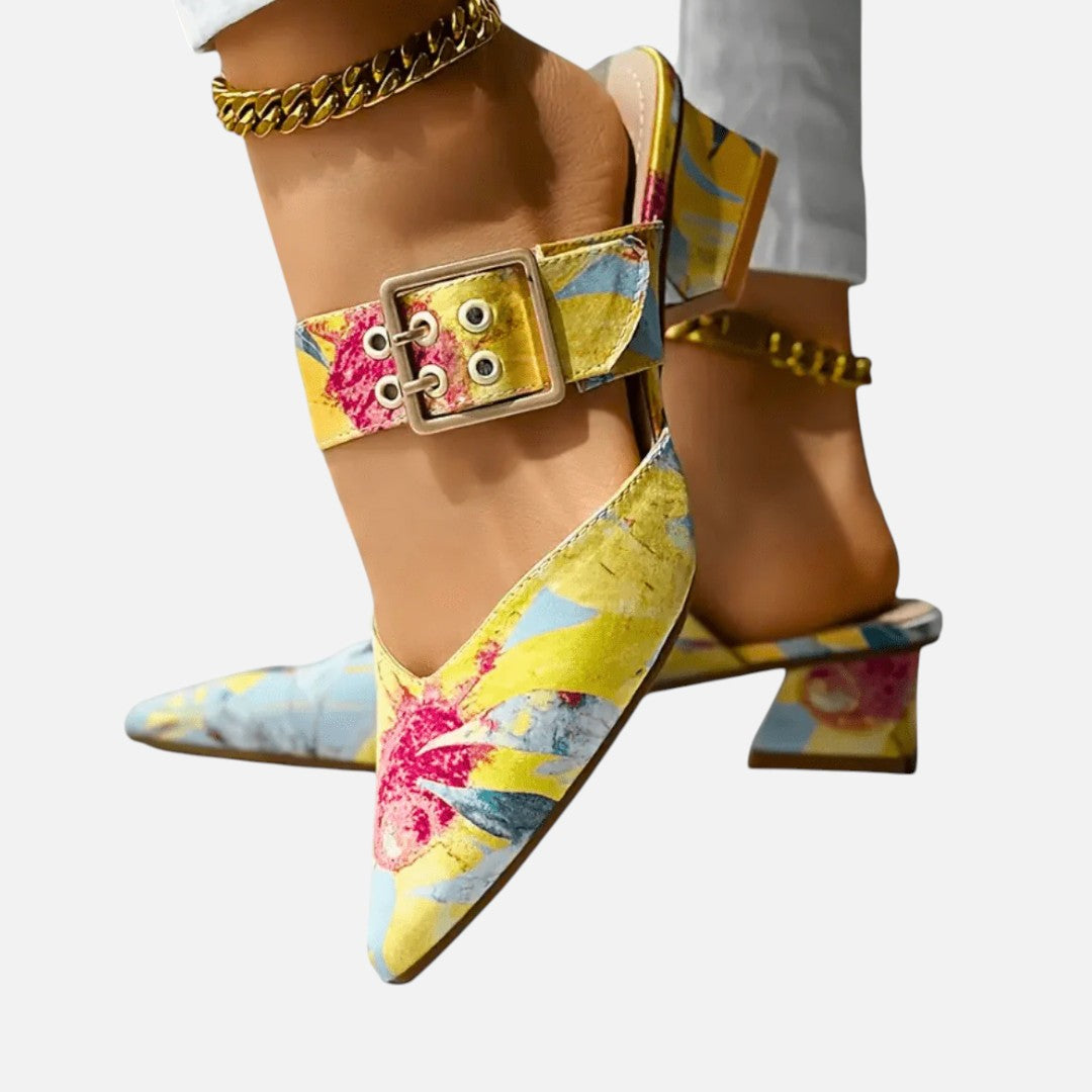 Mivora London | Women's Comfort Heeled Shoes With Supportive Insole and Elegant Design
