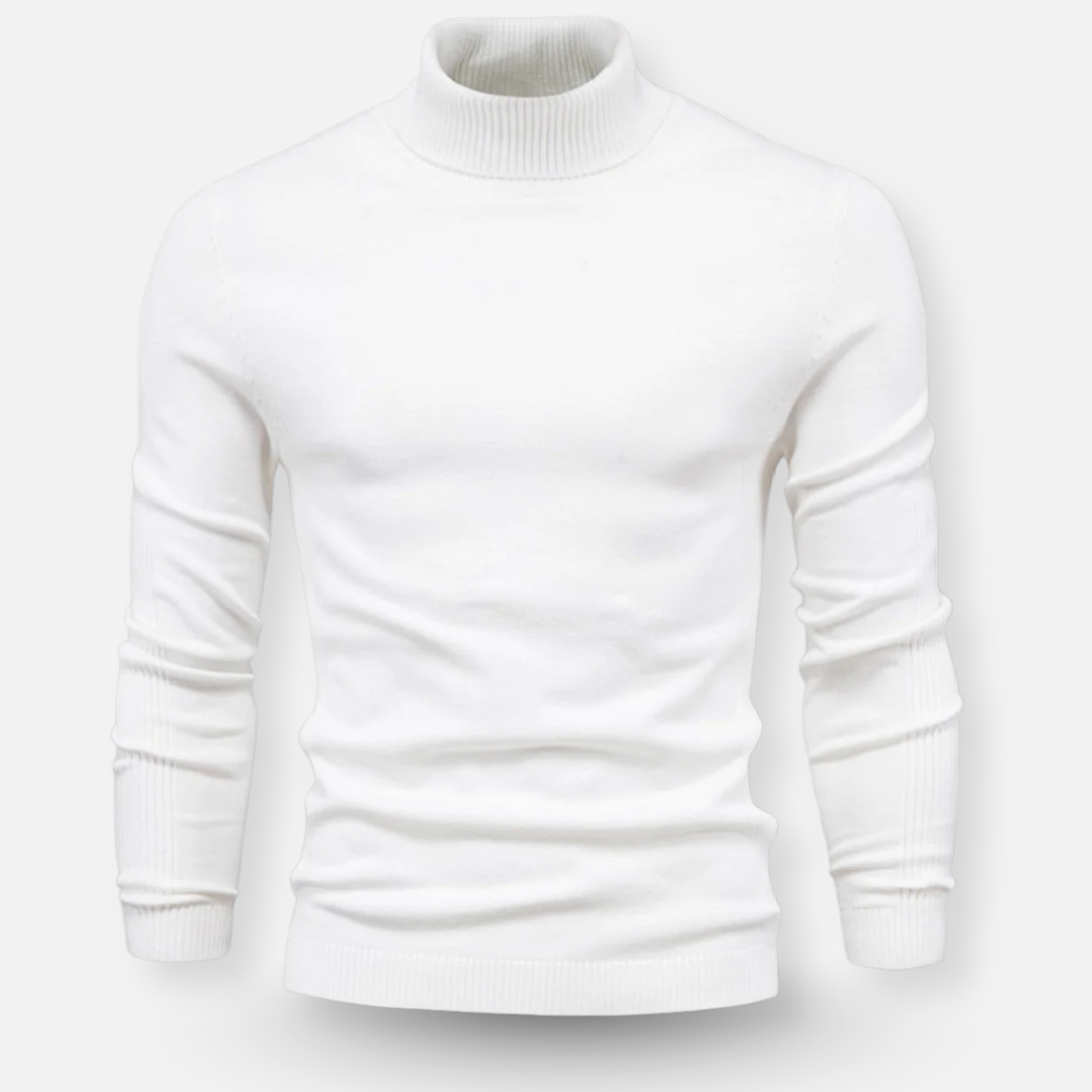 Mivora London | Men’s Classic Turtleneck Sweater – Refined Everyday Comfort