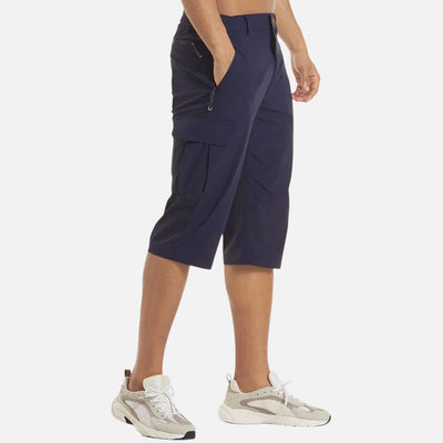 Mivora London | Quick-Dry Cargo Shorts For Men With Multiple Pockets