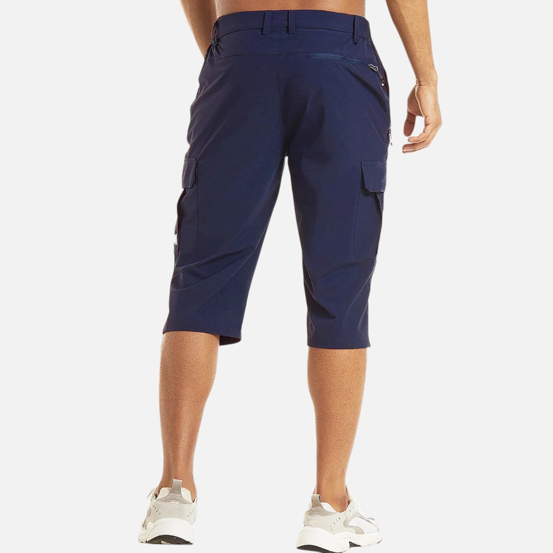 Mivora London | Quick-Dry Cargo Shorts For Men With Multiple Pockets