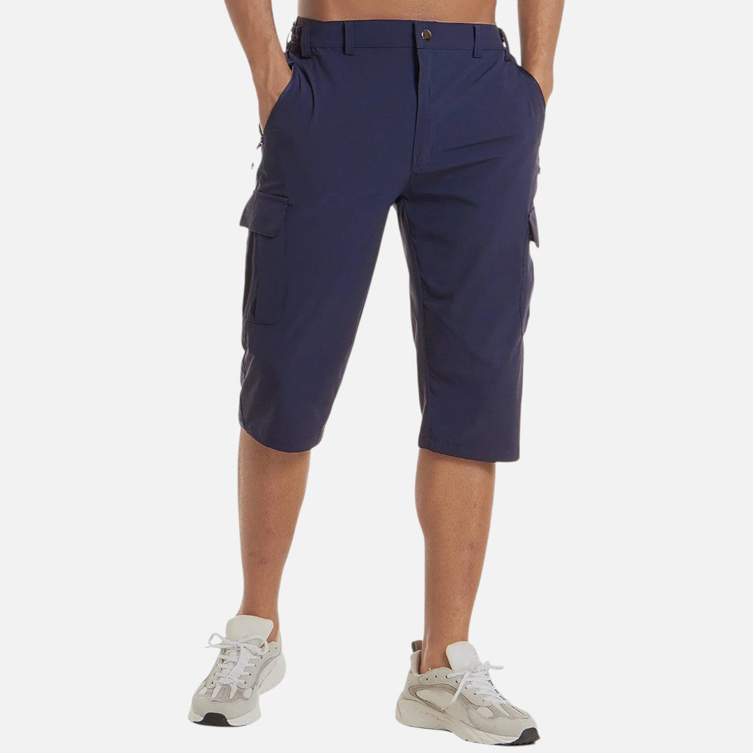 Mivora London | Quick-Dry Cargo Shorts For Men With Multiple Pockets