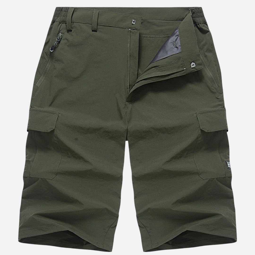 Mivora London | Quick-Dry Cargo Shorts For Men With Multiple Pockets