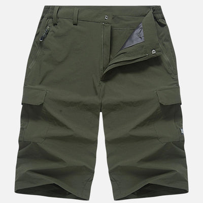 Mivora London | Quick-Dry Cargo Shorts For Men With Multiple Pockets