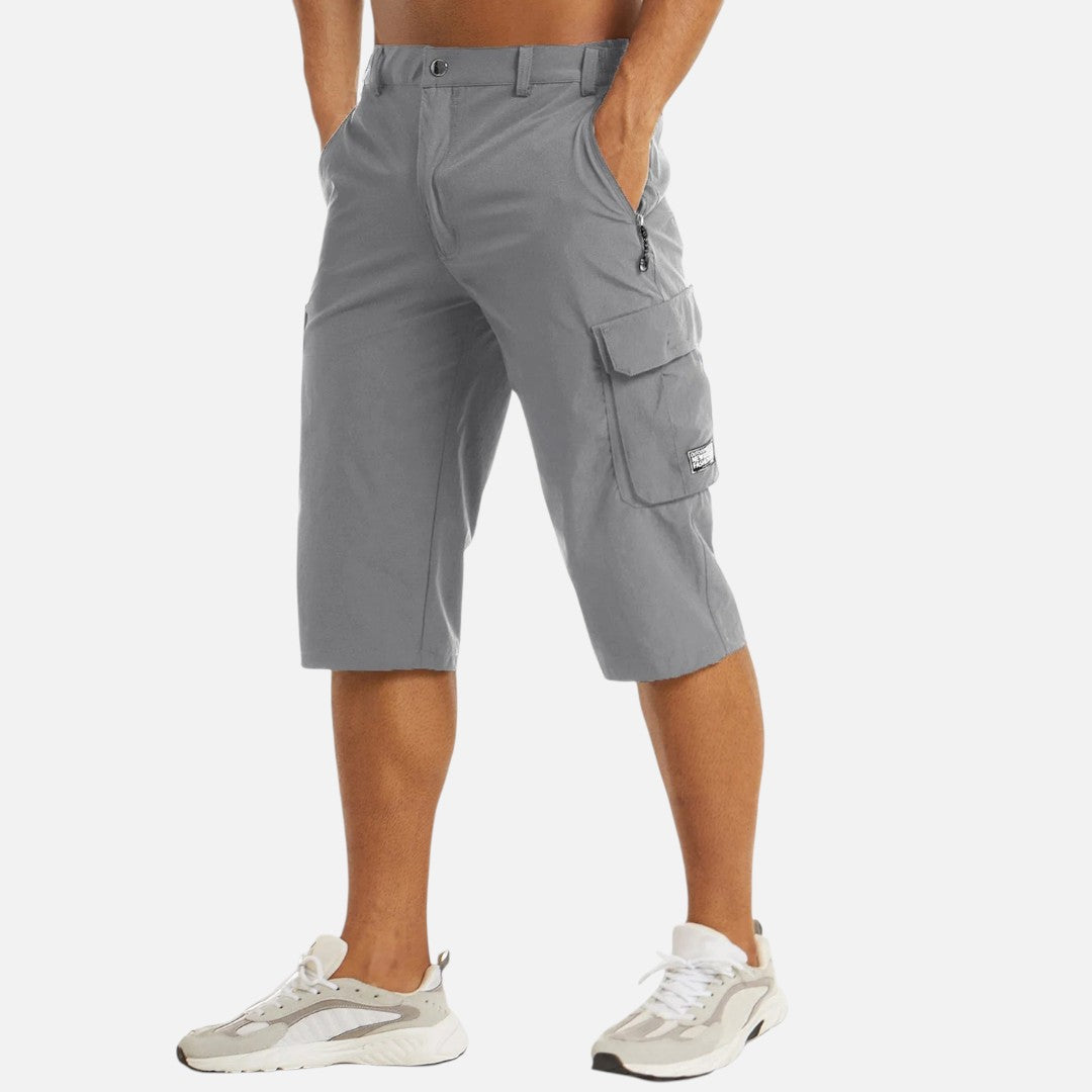 Mivora London | Quick-Dry Cargo Shorts For Men With Multiple Pockets