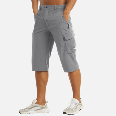 Mivora London | Quick-Dry Cargo Shorts For Men With Multiple Pockets