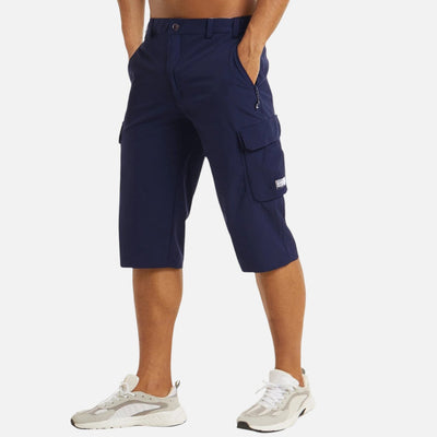 Mivora London | Quick-Dry Cargo Shorts For Men With Multiple Pockets
