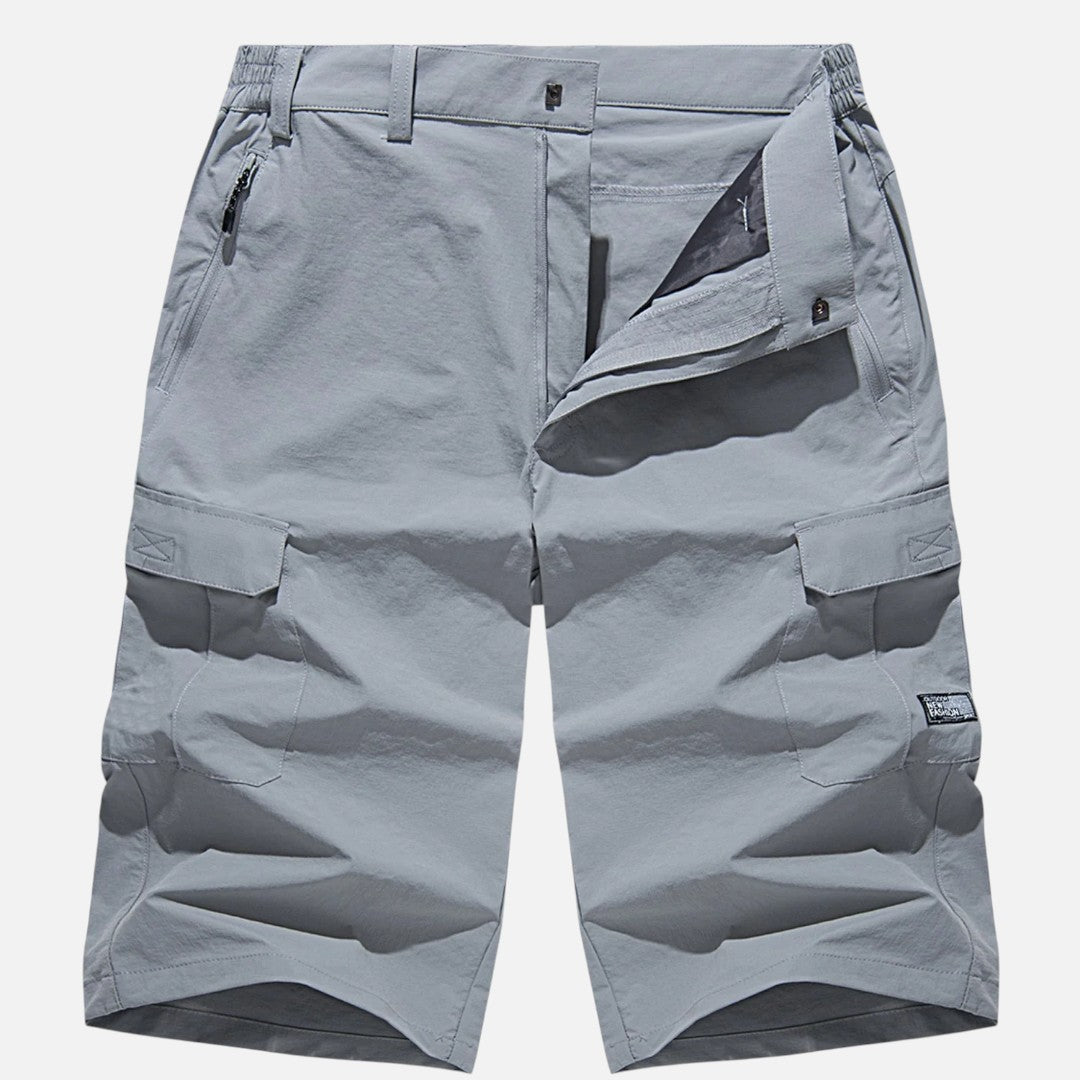 Mivora London | Quick-Dry Cargo Shorts For Men With Multiple Pockets