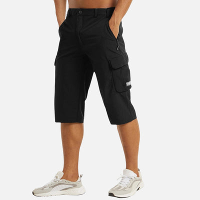 Mivora London | Quick-Dry Cargo Shorts For Men With Multiple Pockets