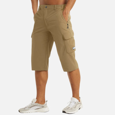 Mivora London | Quick-Dry Cargo Shorts For Men With Multiple Pockets