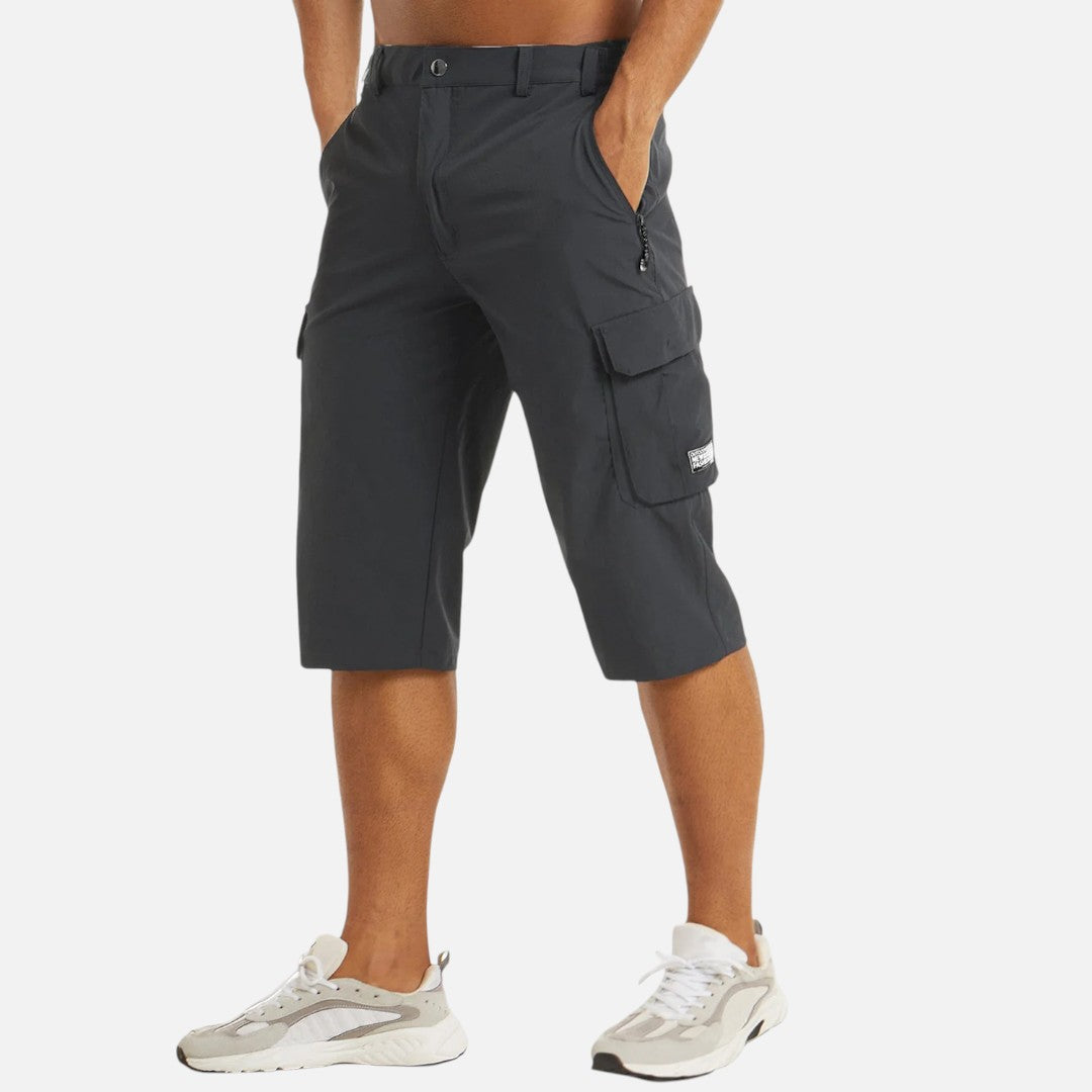 Mivora London | Quick-Dry Cargo Shorts For Men With Multiple Pockets