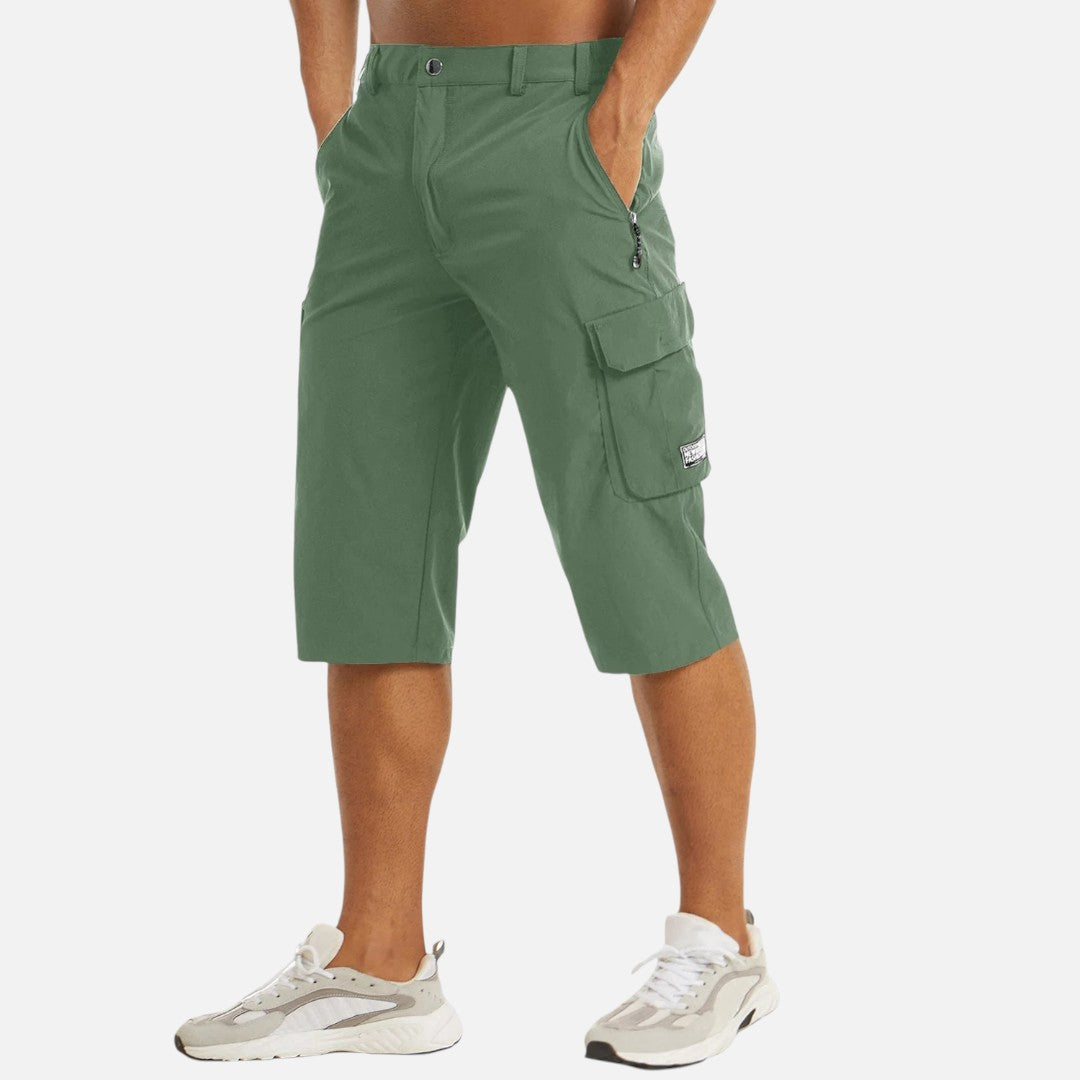 Mivora London | Quick-Dry Cargo Shorts For Men With Multiple Pockets