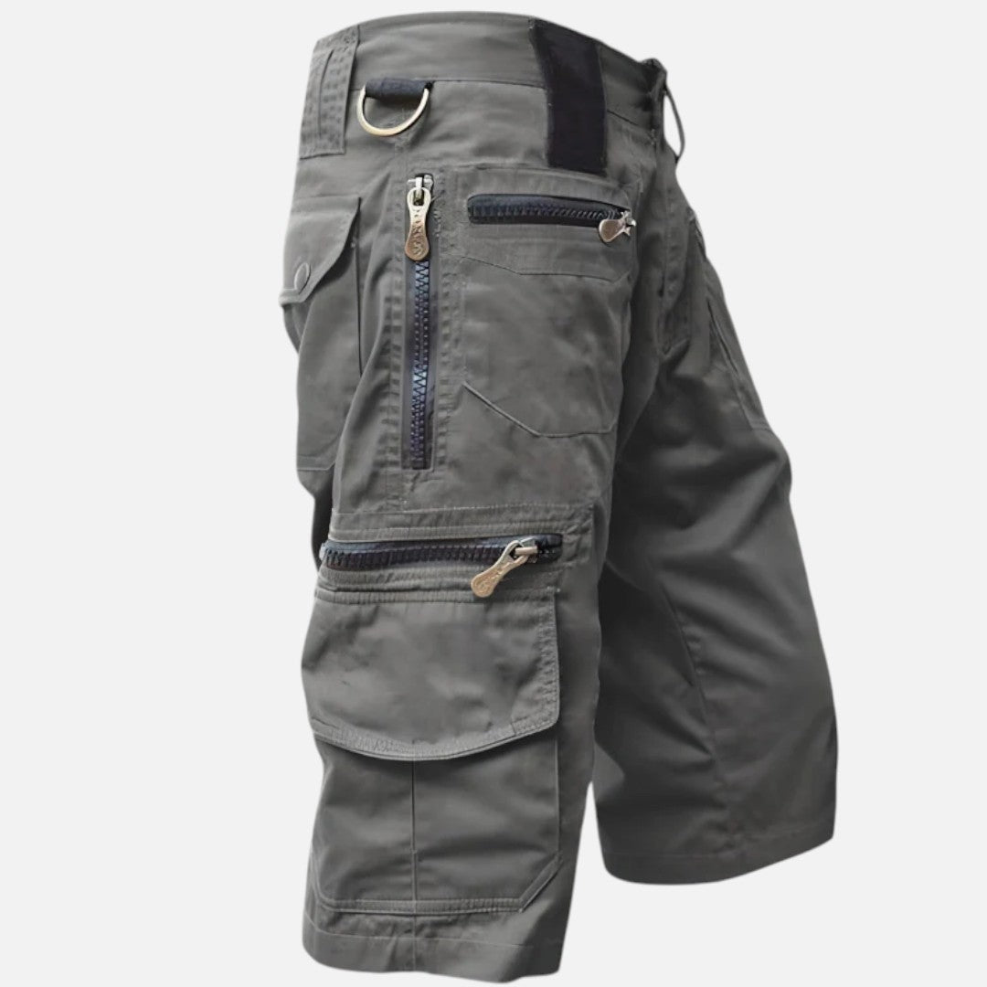 Mivora London | Men’s Tactical Cargo Shorts With Multiple Pockets And Adjustable Waist
