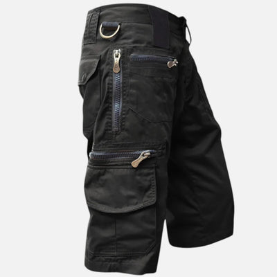 Mivora London | Men’s Tactical Cargo Shorts With Multiple Pockets And Adjustable Waist