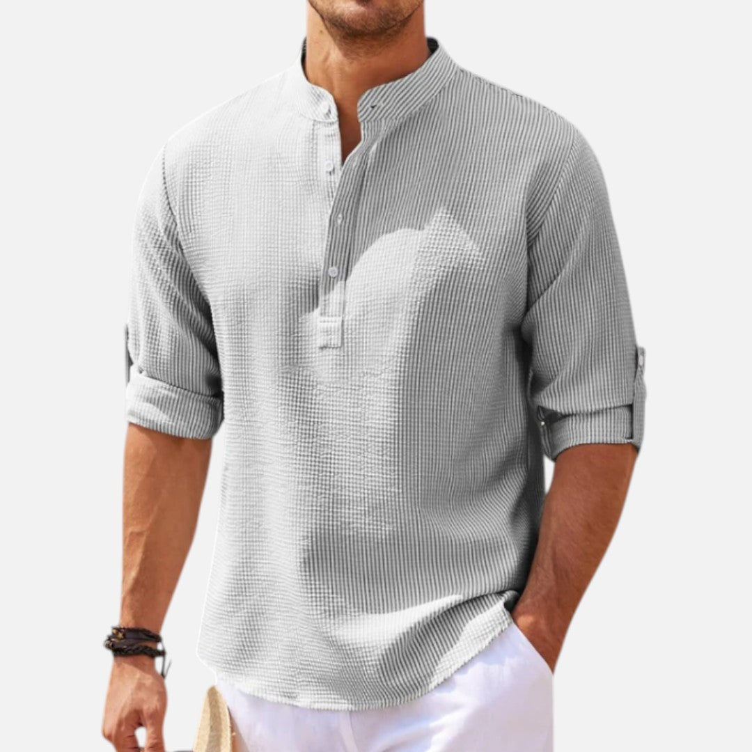 Mivora London | Men’s Lightweight Breathable Shirt for Casual Wear