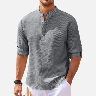 Mivora London | Men’s Lightweight Breathable Shirt for Casual Wear