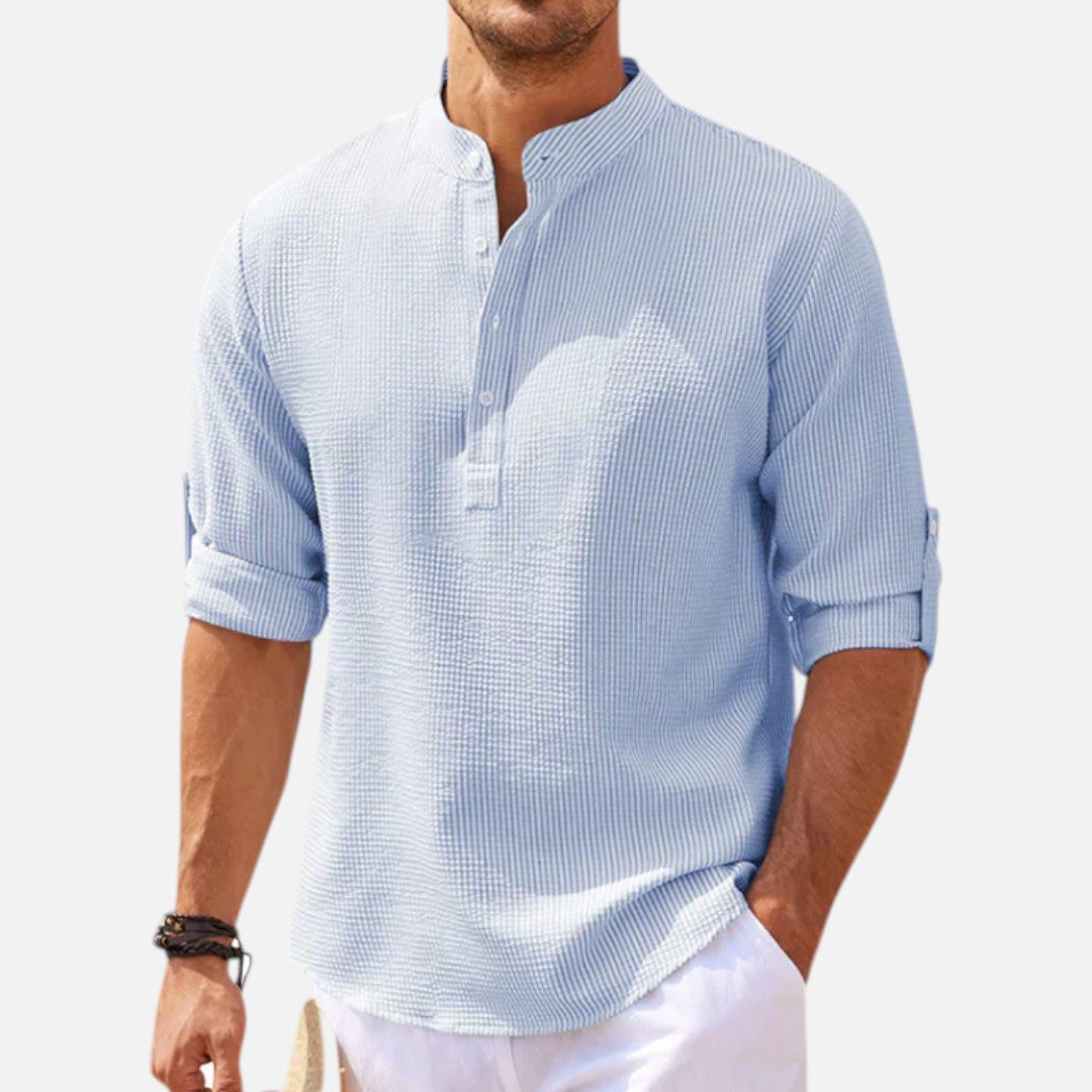 Mivora London | Men’s Lightweight Breathable Shirt for Casual Wear