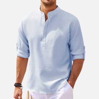 Mivora London | Men’s Lightweight Breathable Shirt for Casual Wear