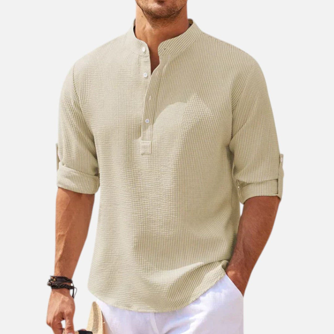 Mivora London | Men’s Lightweight Breathable Shirt for Casual Wear