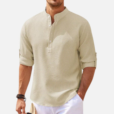 Mivora London | Men’s Lightweight Breathable Shirt for Casual Wear