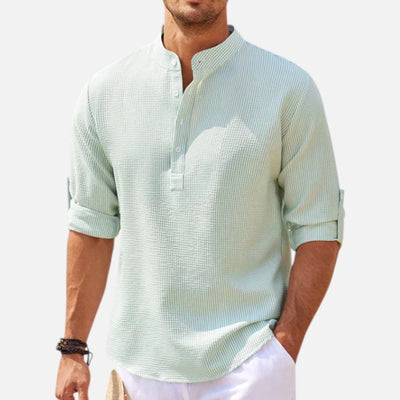Mivora London | Men’s Lightweight Breathable Shirt for Casual Wear