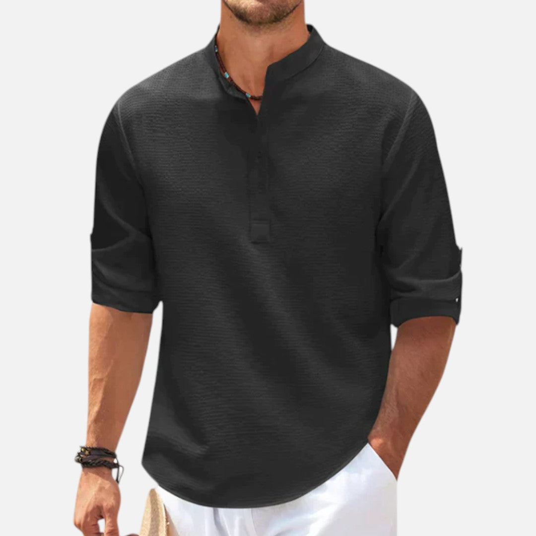 Mivora London | Men’s Lightweight Breathable Shirt for Casual Wear