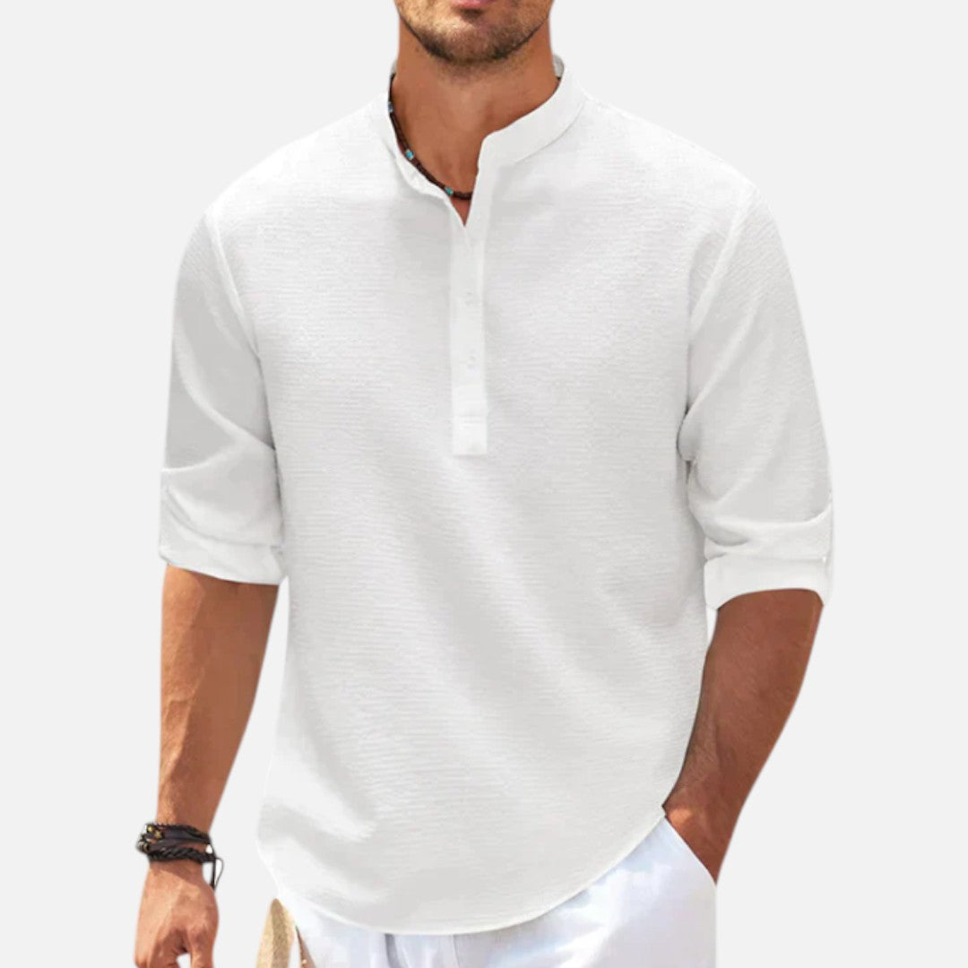 Mivora London | Men’s Lightweight Breathable Shirt for Casual Wear
