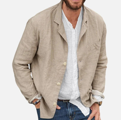 Mivora London | Men’s Lightweight Casual Blazer With Breathable Fabric