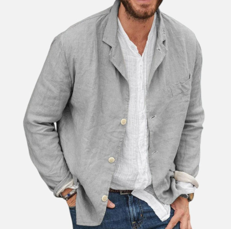 Mivora London | Men’s Lightweight Casual Blazer With Breathable Fabric